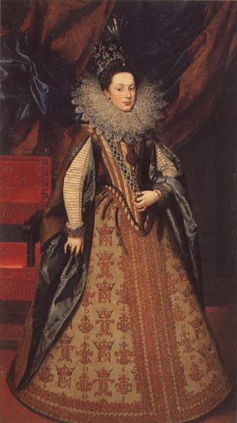 POURBUS, Frans the Younger Margarita of Savoy,Duchess of Mantua China oil painting art